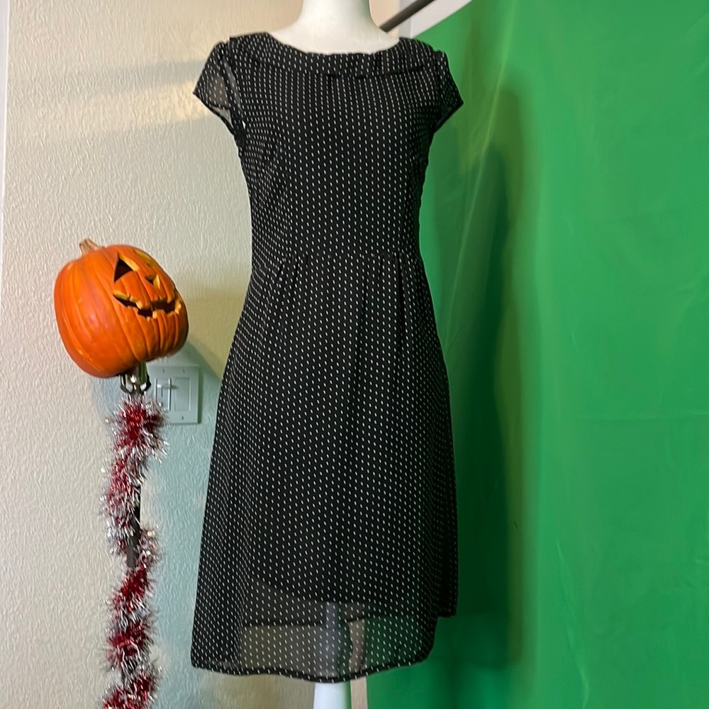 H&M vintage polka dot dress throwback
